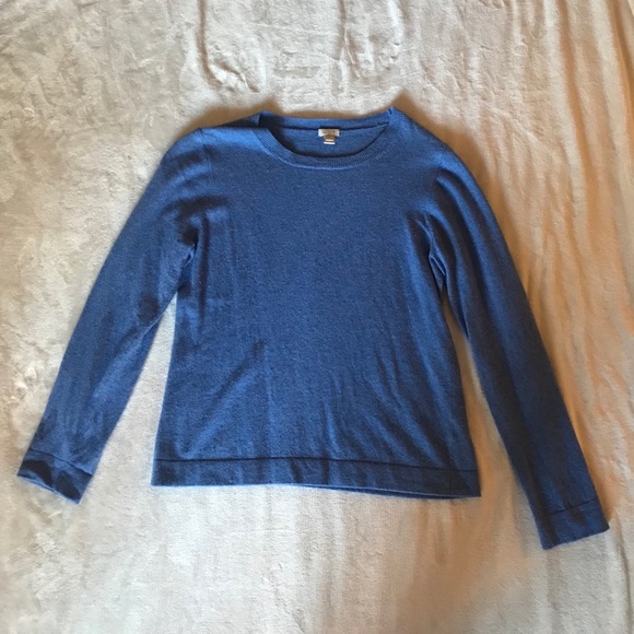 Blue J Crew Ultra-soft Sweater - Picture 2 of 4